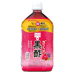 Mizkan ざくろ黒酢 ストレート 1000ml
