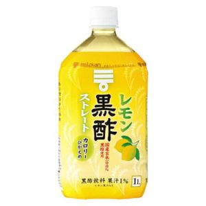 Mizkan レモン黒酢 ストレート 1000ml