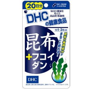ＤＨＣ　昆布＋フコイダン２０日分　６０粒